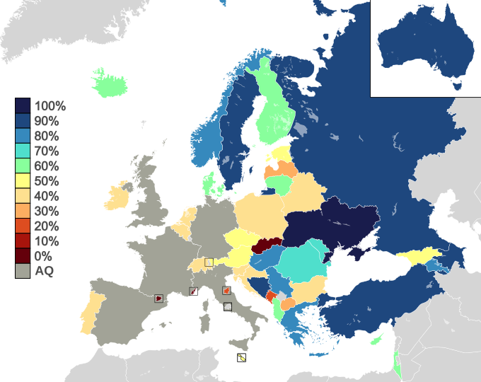 File:Eurovision semifinal qualification rate map.svg