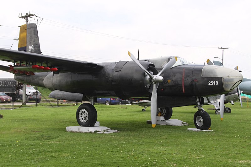 File:FAC2519 Douglas A-26C Invader Colombian Air Force (7501645338).jpg