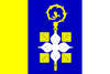 Vlajka obce Albrechtičky