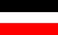 Sebuah variasi dari bendera Batak yang berurutan Hitam, Putih, dan Merah