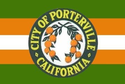 Porterville - Drapeau