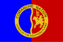 Flag of the Comanche Nation Flag of the Comanche Nation.svg