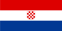 Flag that represented Croats in the constituent assembly of Federation of Bosnia and Herzegovina (March 1994)