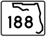 State Road 188 marker