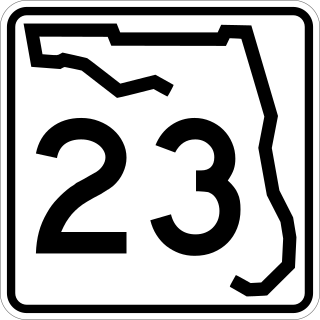 <span class="mw-page-title-main">Florida State Road 23</span> Highway in Florida