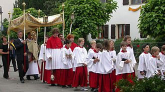 Fronleichnam: Bezeichnungen, Liturgie und theologische Sinngebung, Geschichte