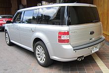 2009–2012 Ford Flex rear