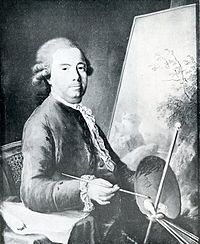 František Xaver Procházka na dobovém portrétu