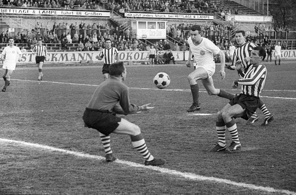 Friendly match at Holstein Kiel, Germany, 15 May 1964