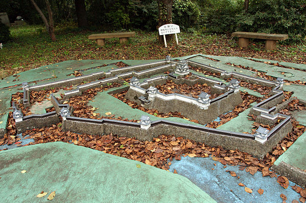 Scale model of Fukui Castle