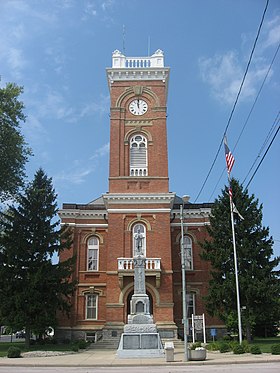 Fulton County Courthouse in Wauseon, front.jpg