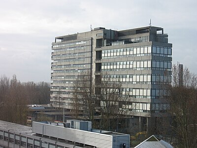 Faculteitsgebouw Bouwkunde TU Delft 1970