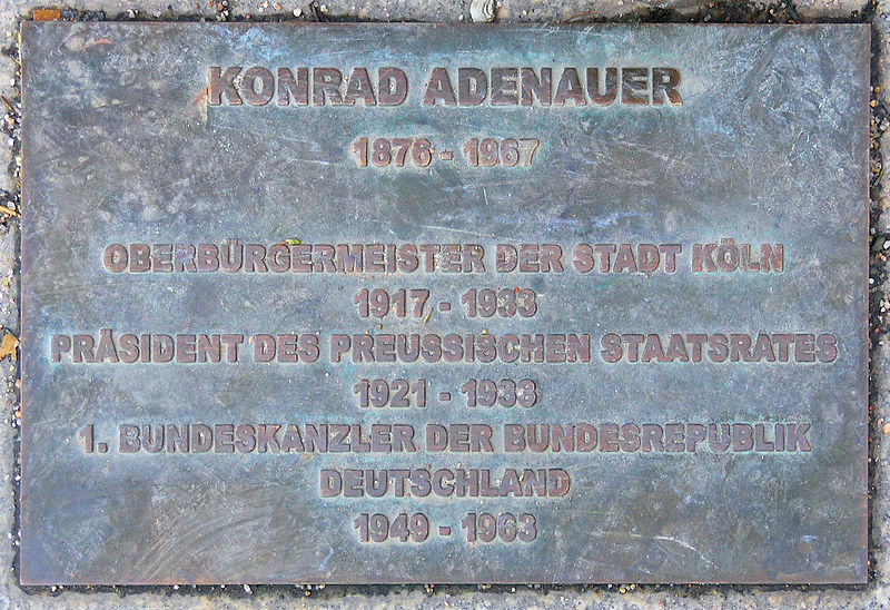 File:Gedenktafel Adenauerplatz (Charl) Konrad Adenauer.JPG