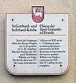 St. Gotthard und St. Erhard Kirche, Erhardgasse, Brixen, Italy