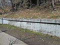 This embankment along McLean Avenue in Yonkers was for a bridge of the Getty Square Branch of the "Old Put."