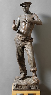 Giuseppe Graziosi, Il figlio della Gleba, 1898, Modena, Gipsoteca "Giuseppe Graziosi" Giuseppe Graziosi, Il figlio della gleba, 1898.jpg