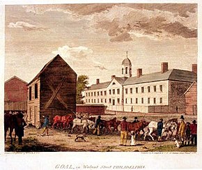 Walnut Street, Philadelphia, c. 1800
