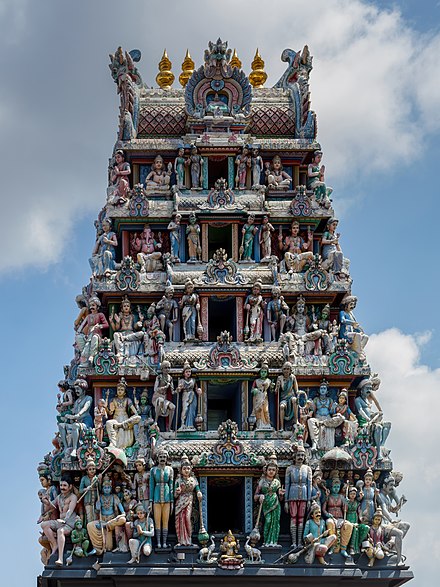 Gopura of Sri Mariamman Temple