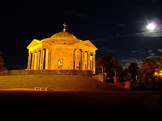 Grabkapelle at night