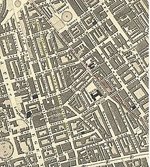 Great Titchfield Street was also named Cirencester Place on its northern stretch in Greenwoods' map of 1827 Great Titchfield Street - St Marylebone - Greenwood Map of London of 1827.JPG