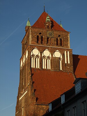 Greifswald St.-Marien-Kirche: Namensgebung, Geschichte, Baubeschreibung