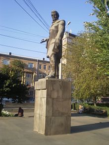 Griboyedov's statue in Yerevan, Armenia