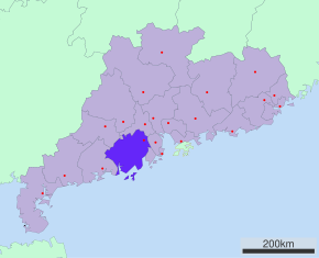 Guangdong subdivisions - Jiangmen.svg