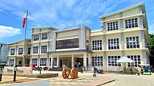 The Guiuan Municipal Hall in 2019, part of Poblacion Ward 9-A