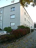 Large housing estate Trachau: row of houses (individual monument for ID No. 09217340)