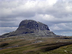 Hårteigen on Hardangervidda plateau