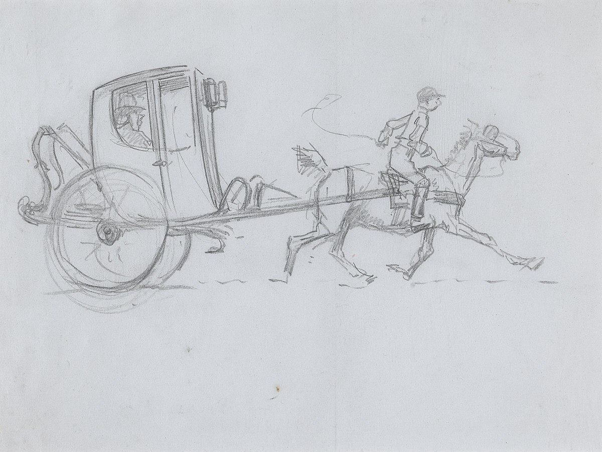 Car Motorbike Horsedrawn Carriage Locomotive Engraved Hand Drawn In Old  Sketch Style Vintage Passengers Transport Stock Illustration - Download  Image Now - iStock