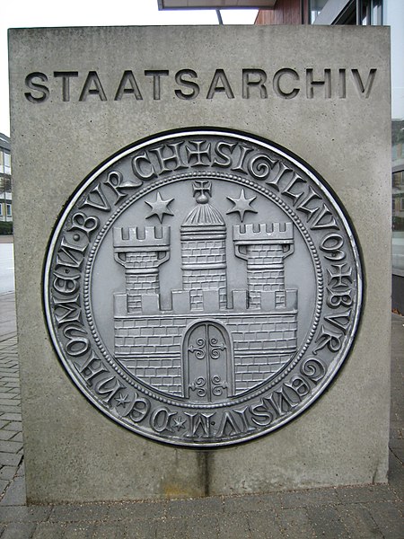 Hamburg Staatsarchiv Wappen