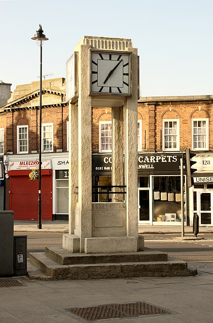 Hanwell's Coronation (1937) clock tower
