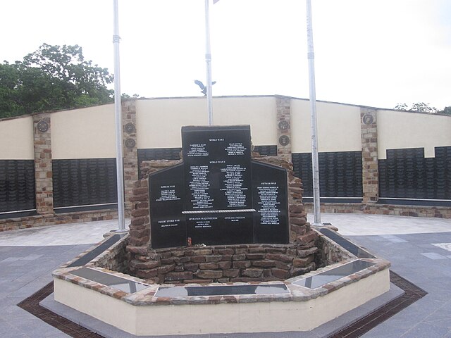 Hays County Veterans Monument in San Marcos