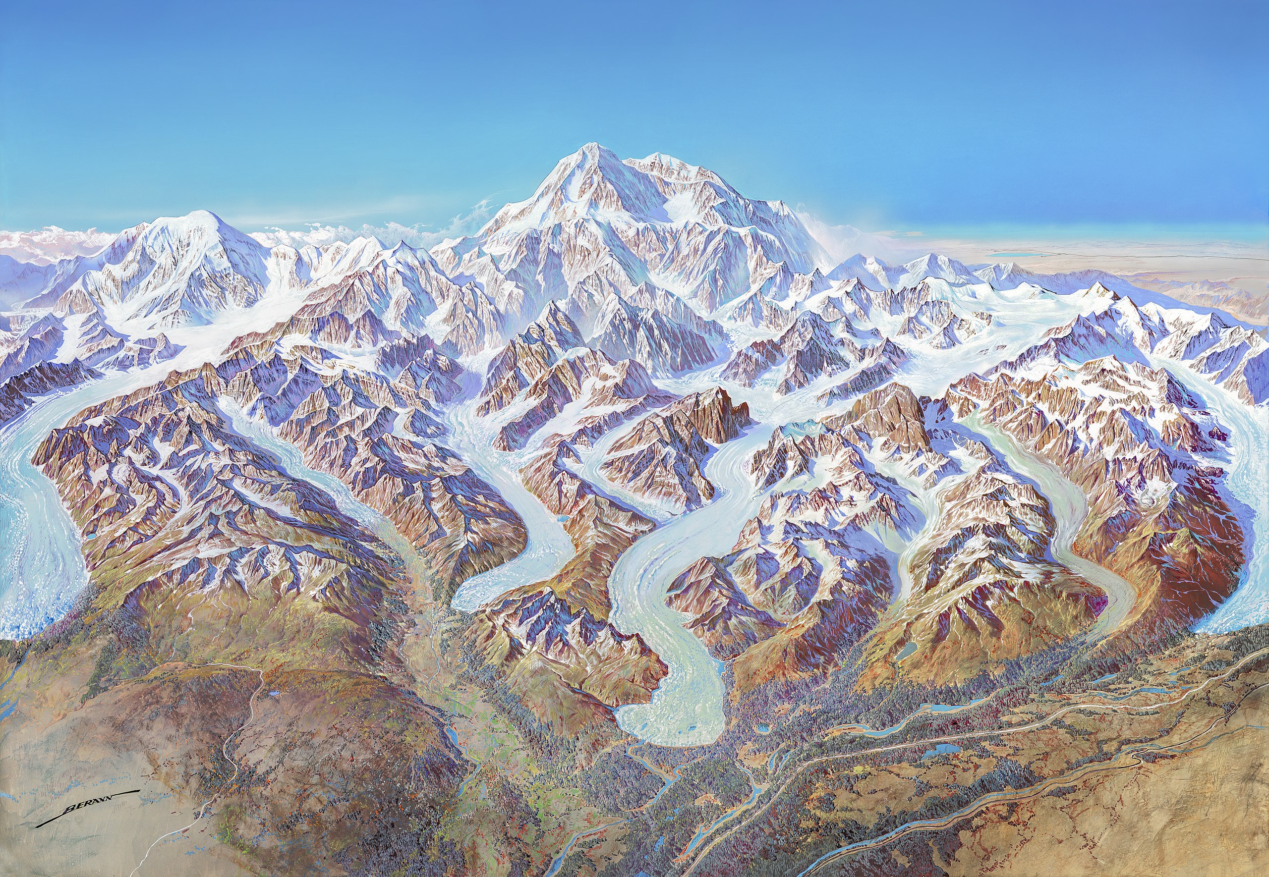 File:Heinrich Berann NPS Panorama of Denali without labels.jpg - Wikipedia