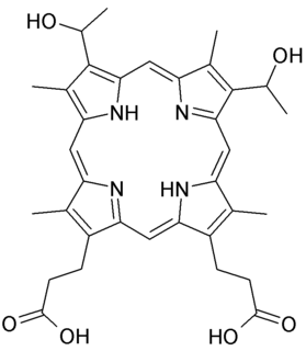 Hematoporphyrin chemical compound