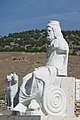 Eine Statue des Gottes im Plutonium von Hierapolis in der heutigen Türkei