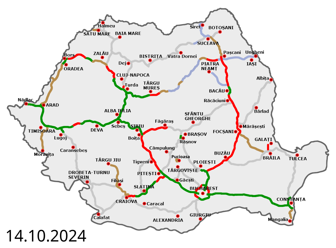 File:Highways in Romania (detailed).svg