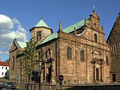 Heilig-Kreuz-Kirche Hildesheim. Blick nach Südosten