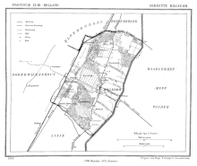 Hillegom in 1865.