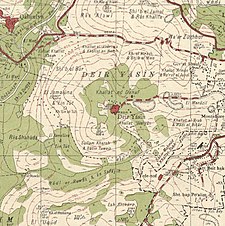 Serie de mapas históricos para el área de Deir Yassin (década de 1940) .jpg