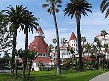 Drehort für die Außenaufnahmen war das viktorianische Hotel del Coronado in San Diego