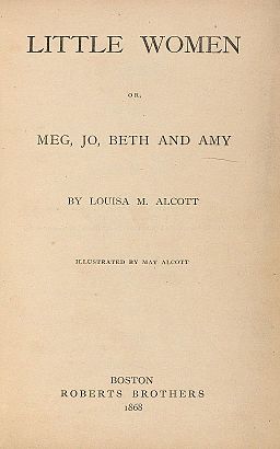 Houghton AC85.Aℓ194L.1869 pt.2aa - Little Women, title