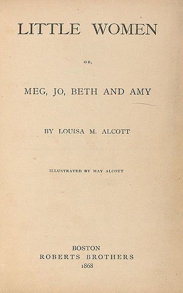 First volume of Little Women (1868)
