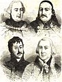 Gróf Illésházy 5. Miklós, főispán (1684-1723), 6. József, főispán (1723-1766) 7. János, főispán (1766-1799) 8. István, az utolsó Illésházi