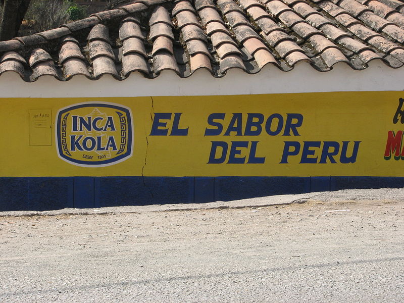 File:Inca Kola Slogan El Sabor del Peru.jpg