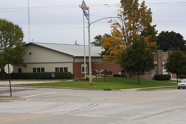 Iowa County Department of Transportation building in Dodgeville