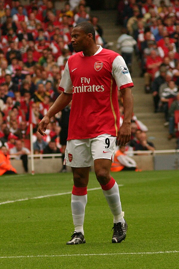 Baptista during his loan to Arsenal in 2007