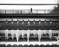 * Nomination Jogger crossing the icy right barrier gate of the Jahnwehr weir in Bamberg --Ermell 12:00, 4 January 2023 (UTC) * Promotion Good quality. --Isiwal 10:24, 5 January 2023 (UTC)