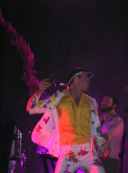 Jake Shears on tour in St. Louis, 2007